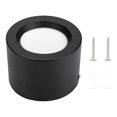 thumbnail image 1 of Lámpara de techo LED de 7W y 220 V, lámpara antiniebla, luz empotrable para baño, color negro (luz blanca), 1 of 8