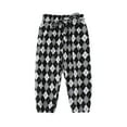 thumbnail image 2 of 3-12 Years Old Spring Children's Sweatpants Plaid Boys' Casual Pants Girls' Sweatpants Wide Men's And Women's Long Pants Leggings For Boy High Waist Boys Pajama Pants todays daily deals, 2 of 4