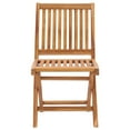 thumbnail image 4 of vidaXL Folding Patio Chairs with Cushions 4 pcs Solid Teak Wood, 4 of 11