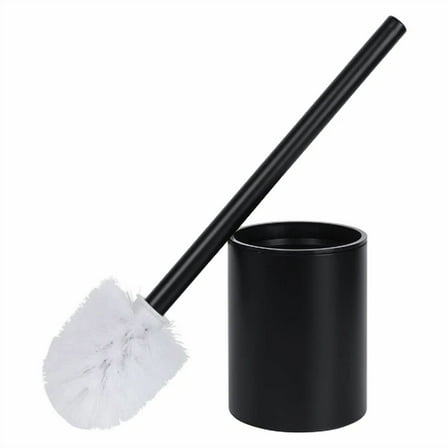 Stainless Steel Toilet Bowl Brush And Holder Wall Mounted Black