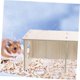 thumbnail image 5 of KAIYANG Juguetes de decoración para hámsteres, cabaña de madera para mascotas, hurón, ventana, ratones, escondite para hámsteres, juguete, 28 x 13,5 cm, M, 5 of 5