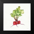 thumbnail image 2 of Tavoletti, Anne 15x15 Black Modern Framed Museum Art Print Titled - Veggie Market II Radish, 2 of 5