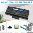thumbnail image 4 of NineLeaf Compatible Toner Cartridge Replacement for Samsung ML-1710 ML1710 to use in ML-1500 ML-1510 ML-1520 ML-1710 ML-1740 ML-1750 SCX-4116 SCX-4216 Printer(8 Pack Black), 4 of 7