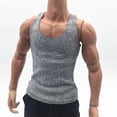 thumbnail image 2 of Accesorios de Ropa de Muñeca Masculina de 12 Pulgadas Zulema Chaleco Deportivo Gris, 2 of 8