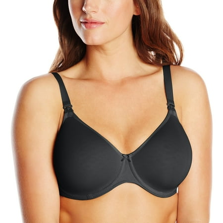 Anita Maternity Womens Summer Underwire Spacer Nursing Bra  34E  black