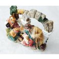 thumbnail image 2 of maskred Resin Nativity Scene Christmas Living Decorations Statue In Manger Jesus, 2 of 6