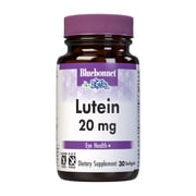Bluebonnet Nutrition Lutein 20mg with Zeaxanthin - Eye Health Support* 30 Count