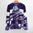 thumbnail image 2 of Valorant Omen Unisex Sweater Long Sleeve Fall Casual Crewneck Tops Pullover Active Streetwear Fashion Sweatshirt S, 2 of 6