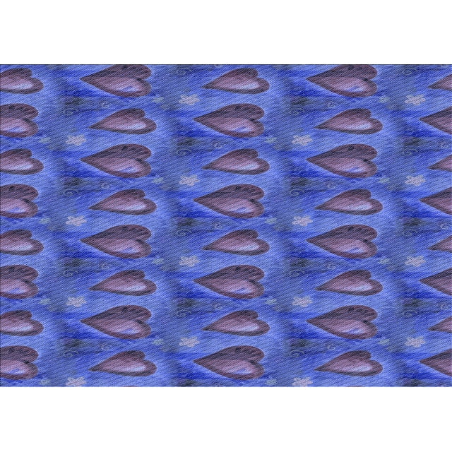 Ahgly Company Tapis d'Intérieur Lavables à la Machine, Rectangle de Transition Bleu Ardoise Clair, 4' x 6'