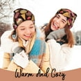 thumbnail image 4 of Lsque Ice Cream Cake Pattern Knitted Beanie, Unisex Winter Hat, Knit Hat Winter Beanies Thick Fisherman Beanies Cuffed Plain Skull Caps, 4 of 6