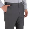 thumbnail image 3 of Pantalón de vestir Yale Regular Fit Cintura ajustable 0342 Gris, 3 of 4