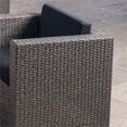 thumbnail image 4 of Noble House Puerta 7 Piece Outdoor Wicker Sectional Sofa Set in Black, 4 of 5