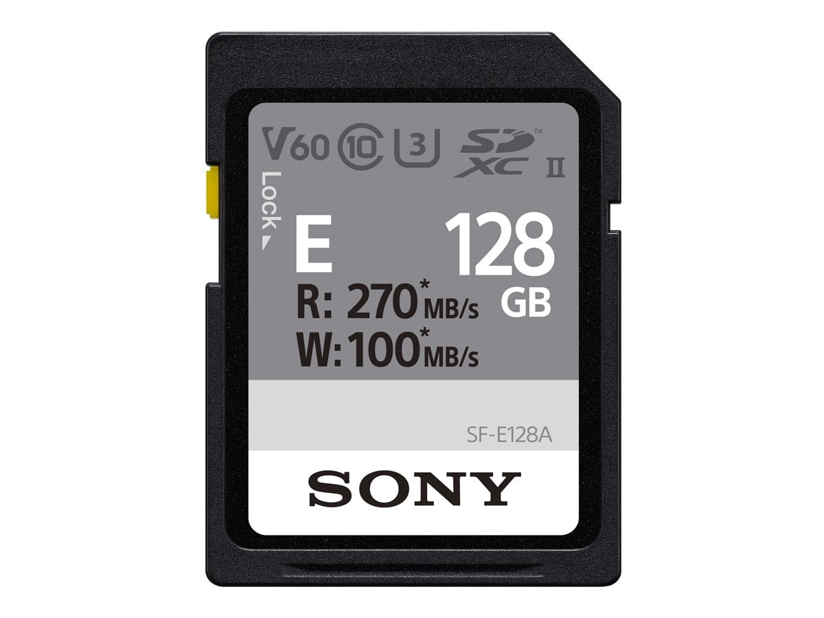Sony TOUGH-G Series SDXC UHS-II Card 128GB, V90, CL10, U3, Max