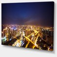 thumbnail image 2 of Downtown Nighttime Panorama, 2 of 3