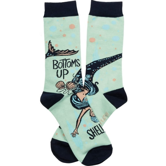 Mermaid Socks Adult Unisex Primitives by Kathy