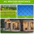 thumbnail image 3 of Decoration Garden Fence, 15 Panels Rustproof Metal Animal Barrier Fence, Flower Bed Edging Ornamental Wire Border Panel Fencing for Yard Patio Outdoor Decor, 3 of 9