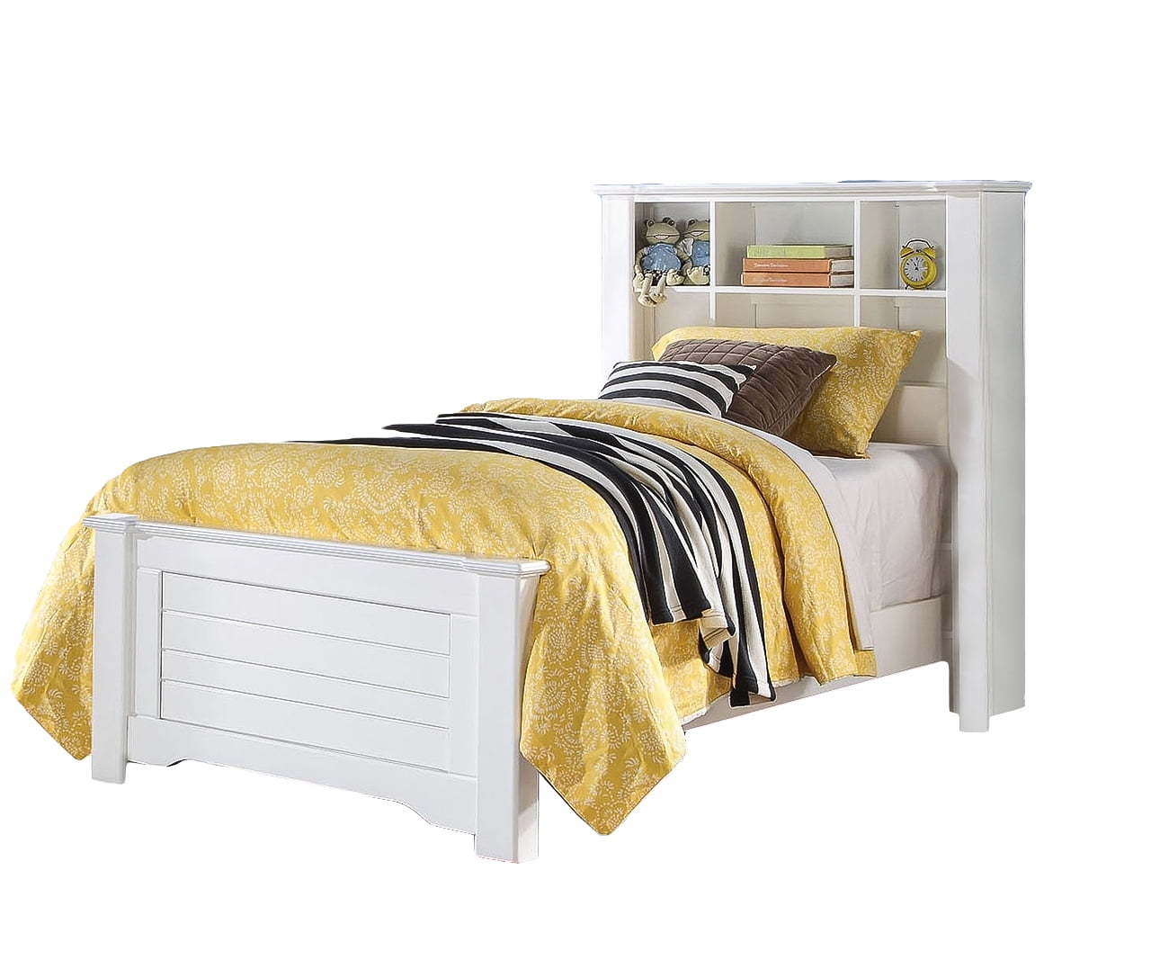 Bookcase Bed, Twin, White