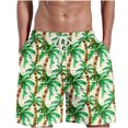 thumbnail image 2 of Puntoco pantalones cortos de verano para mujer, moda 2024, estampado de llama para hombre, pantalones cortos informales de playa con estampado hawaiano especial, pantalones cortos, 2 of 5