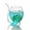B, variant on Dvkptbk Glass Cup Wine Whiskey Glass Heat Glass Sucking Juice Milk Cup Tea Cup 300ml Home & Garden