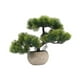 thumbnail image 3 of bonsái artificial, bonsái falso coleccionable, plantas artificiales, bonsái verde para interior, estantería de escritorio para oficina Verde oscuro, 3 of 8