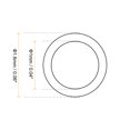 thumbnail image 2 of Uxcell 50Pack 1.6mm Seal O-Ring Rubber Watches Gaskets O-Ring Tiny Assortment Crown-O-Ring, 2 of 6