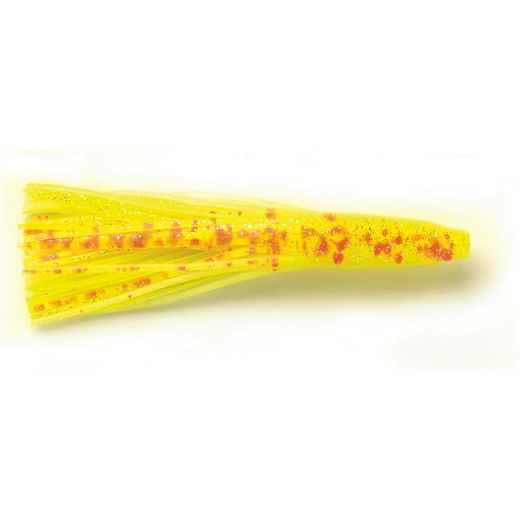 P-Line Double Squid Skirt 6'' Ylw Org Sptbk Glow 2pk