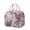 Pink-14, variant on Leafy Insulated Lunch Box - Waterproof & Thermal, Hawaiian Floral Design, Easy to Clean for Health-Conscious Meal Preppers