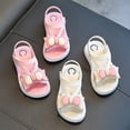 thumbnail image 5 of Liyamei Soft Flat Sole Girls Sandals Fashion Comfortable Design Lightweight Casual Summer Footwear For Toddler Kids Girls School Sandals Open Toe Size 12, 5 of 5