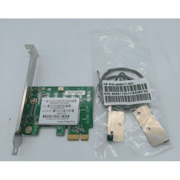 NEW 466809-001 HP IEEE 802.11b/g/n PCI Express x1 WLAN Wireless Network Card KIT