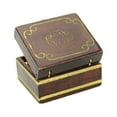 thumbnail image 3 of Kiplyki 1/12 Miniature Dollhouse Accessories Mini Filled Wooden Jewelry Box Kids Toy, 3 of 5