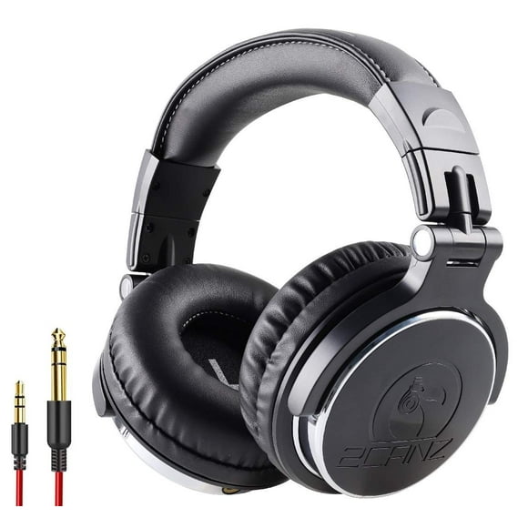2CANZ 2ONE Auriculares Profesionales DJ con Cable, Over-Ear, Drivers de 50mm