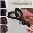 thumbnail image 3 of Pince à Cheveux en Forme de Cœur Géométrique Love Barrettes Mode Q8N6, 3 of 8