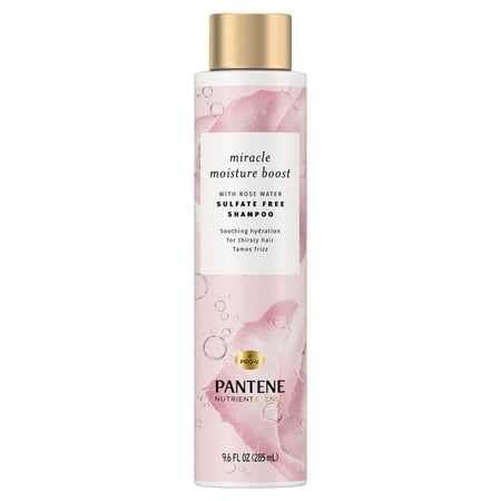 Pantene Blends Moisture Boost with Rosewater Shampoo (Pack of 6)