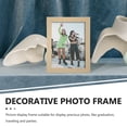 thumbnail image 3 of Mobutofu Natural Wood Photo Frame for Living Room with Standing Features 1Set, 3 of 6