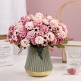 thumbnail image 7 of 1 Bouquet Simulated Flower Realistic Single Branch 5 Forks Non-fading No Watering No-withering Decorative Vivid Artificial Flowers for Home, 7 of 7