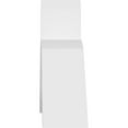thumbnail image 3 of 48"W x 12"H x 4"D x 4"F, 6/12 Pitch, Archdale Architectural Grade PVC Gable Bracket, 3 of 8