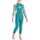 thumbnail image 1 of Soidarity Traje de buceo para niños con de buceo, traje de buceo portátil para mantener el calor, a prueba de sol, protección Flexible, Deportes acuáticos Verde METRO, 1 of 6