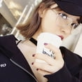 thumbnail image 3 of thinsony Women Men Retro Style PC Flat Lens Metal Frame Transparent Optical Glasses Eyewear, 3 of 6