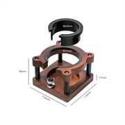 Adjustable Wooden Espresso Tamping Station Coffee Tamper Base Portafilter Holder A YIWEI