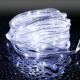 thumbnail image 4 of Luz de cuerda solar, 32,8 pies/10 M 100 LED Cadena de luz de tubo para jardín, patio, camino, cerca, escalera, patio trasero, 4 of 5