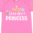 thumbnail image 4 of Inktastic Grandpa's Princess Crown and Flowers Girls Baby Bodysuit, 4 of 5