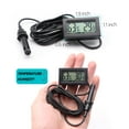 thumbnail image 2 of Jlenoveg Digital Terrarium Thermometer and Hygrometer with Probe for Reptiles, Turtles, and Aquariums, 2 of 6
