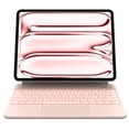 thumbnail image 1 of Funda con teclado CHESONA para iPad Pro 13 2024 con panel táctil rosa, 1 of 8