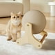 thumbnail image 1 of Rascador Vertical para Gatos | Superficie de Sisal Duradera | Diseño Antipelusas | Juguete Interactivo para Autojugar y Cuidar Las Garras, 1 of 5