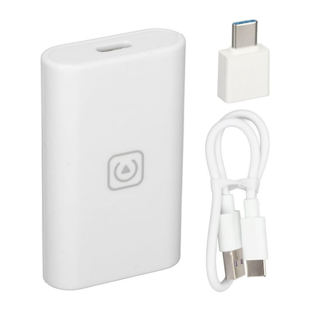 Adaptateur CarPlay Sans Fil, Appel Téléphonique CarPlay Dongle Convertir  USB 5V Pour Voiture Blanc 