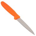 thumbnail image 2 of Dexter Russell S105SC-PCP SANI-SAFEÂ® 3 1/2" Paring Knife w/ Polypropylene Orange Handle, Carbon Steel, 2 of 5