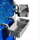 thumbnail image 2 of Cesta de Almacenamiento Junto A la Piscina con Portavasos para Piscina, Cesta de Almacenamiento para Piscina Al Aire Libre para Piscina Sobre Piscina/Piscina con, 2 of 5
