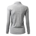 thumbnail image 3 of FashionOutfit Women's Double Long Sleeve Layer Turtleneck T-Shirt, 3 of 4