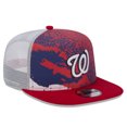 thumbnail image 3 of Men's New Era Red Washington Nationals Court Sport 9FIFTY Snapback Hat, 3 of 6