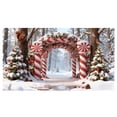 thumbnail image 3 of Bannière de Garage Décorations des Fêtes Décoration Festive Matériau Polyester Résistant aux Intempéries Installation Facile Design Accrocheur pour Célébrations Saisonnières Réunions de Famille Extérieur Intérieur, 3 of 5
